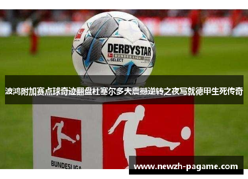 波鸿附加赛点球奇迹翻盘杜塞尔多夫震撼逆转之夜写就德甲生死传奇